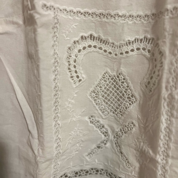 Mango Linen Sleeveless top with exquisite details and design - Picture 7 of 7